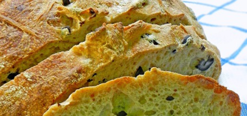 Pszenny chleb z oliwkami i foccacia (autor: lucja)