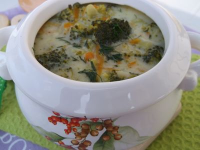 Brokułowa zupa