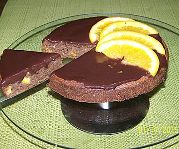 Ciasto czekoladowe z pomarańczą
