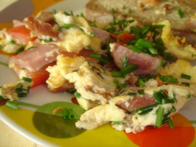 Jajecznica delikatna jak omlet