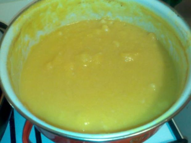 Przepis  zupa dyniowa z zacierkami przepis