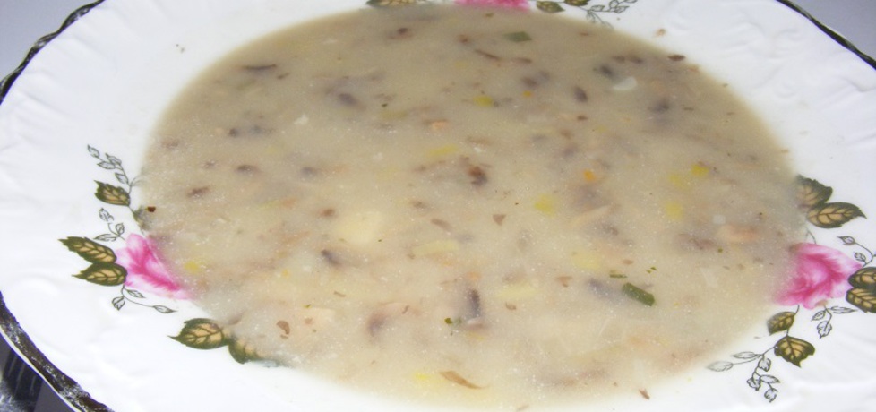 Zupa pieczarkowo-porowa (autor: michal2)