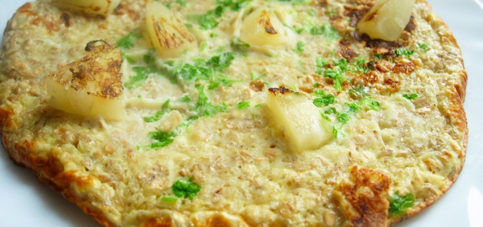 Owsiany omlet z ananasem i pietruszką (autor: martynia6 ...