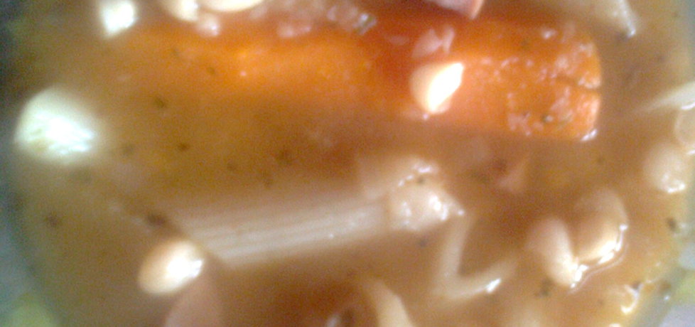 Zupa fasolowa z makaronem (autor: kuchareczka2 ...