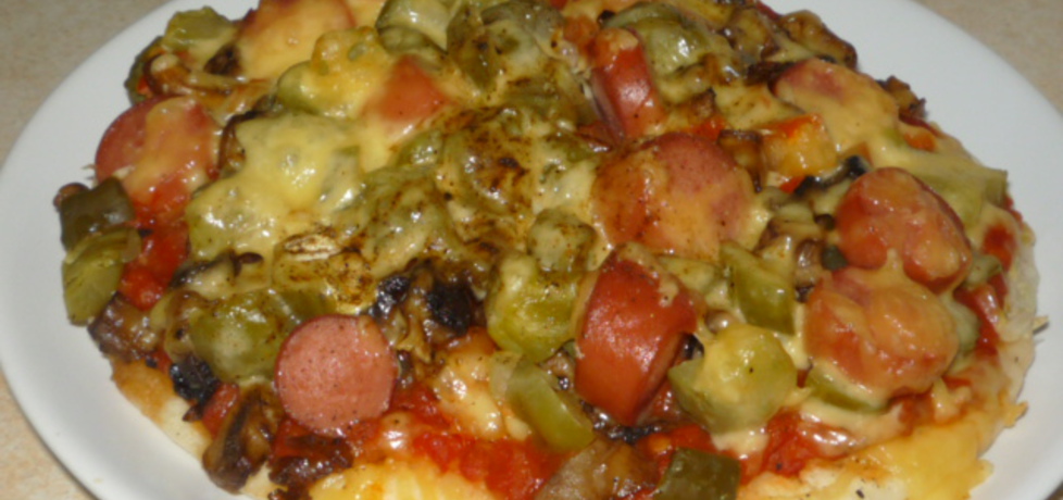 Warzywna pizza (autor: gosia4747)