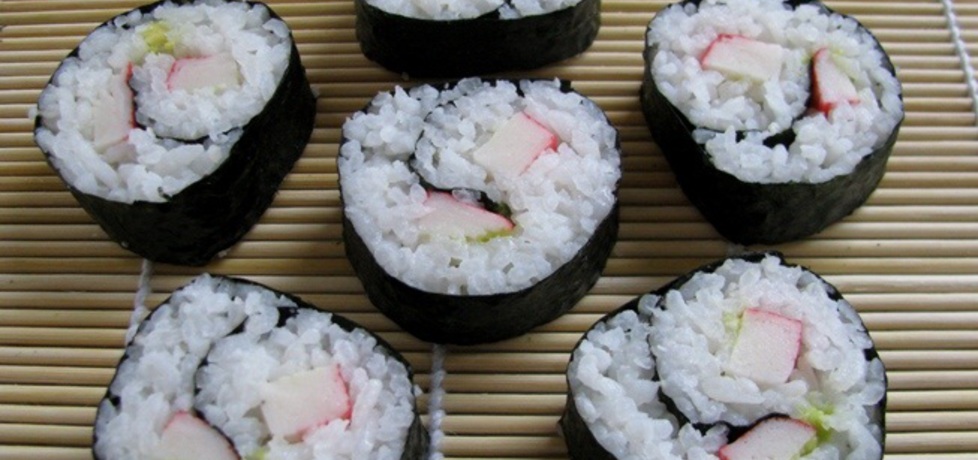 Sushi maki z krabem ying
