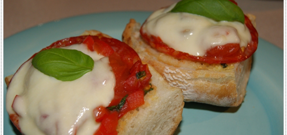 Bruschetta z pomidorami i mozzarellą (autor: kulinarna
