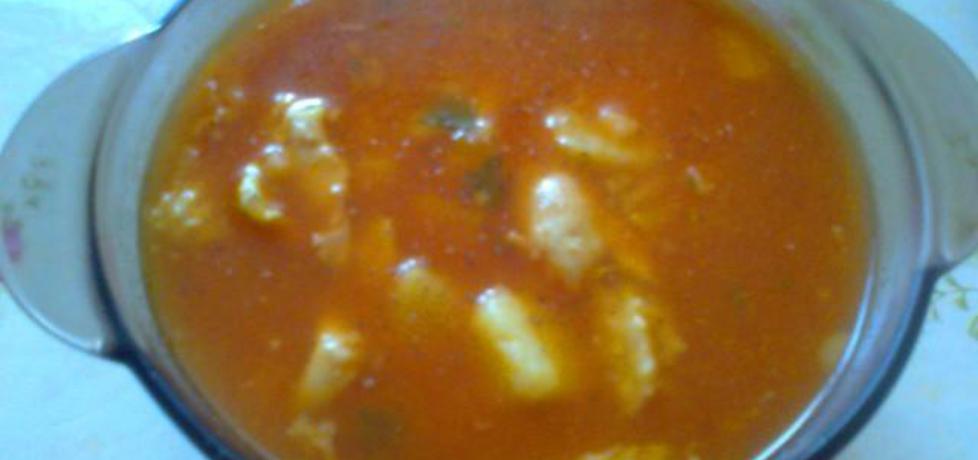 Zupa pomidorowa z ryżem i ziemniakami (autor: betka ...