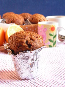 Śniadaniowe muffiny z marchewką