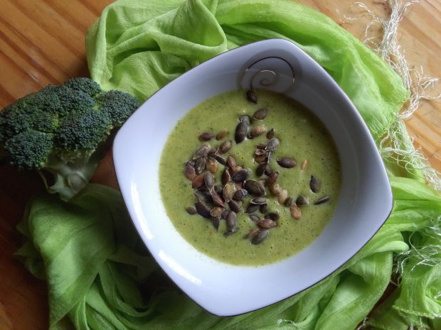 Przepis  zupa krem z cukinii i brokuła przepis