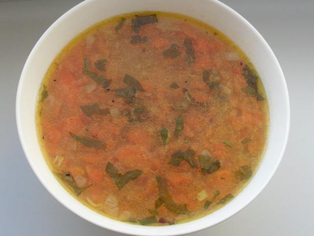 Zupa z marchwi  kulinarne abc