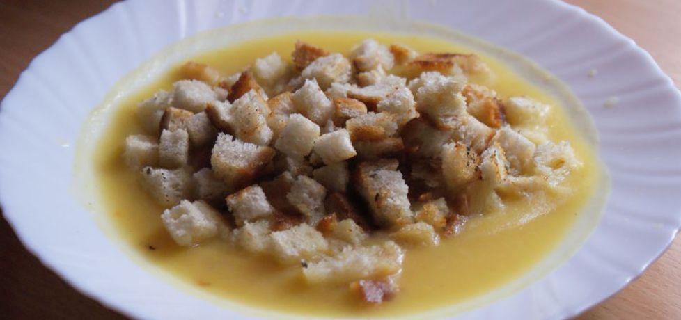 Zupa cebulowa krem z grzankami (autor: magdalea ...