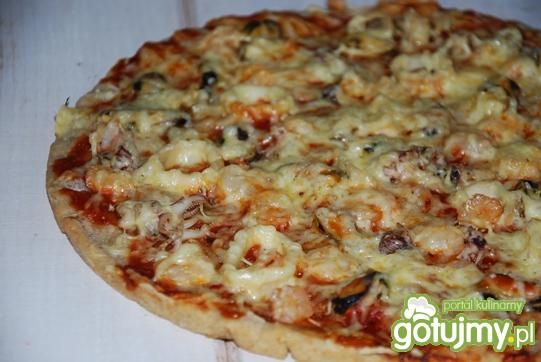 Przepis  pizza frutti di mare wg superbaba4 przepis