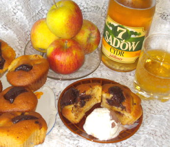 Muffinki jabłkowe czyli polskie jabłka jemy