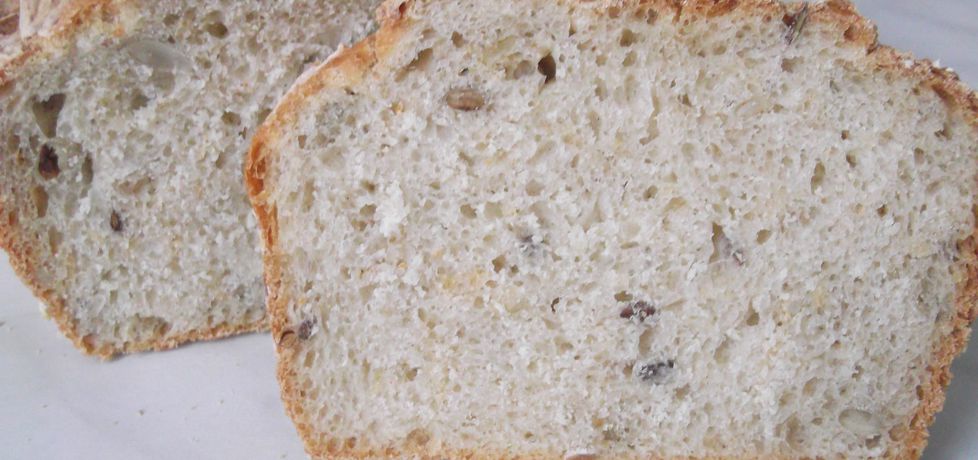 Chleb pszenny na żytnim zakwasie z dodatkiem siemienia lnianego ...
