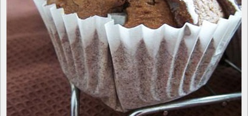 Nugatowe muffiny z domową nutellą i białą czekoladą (autor ...