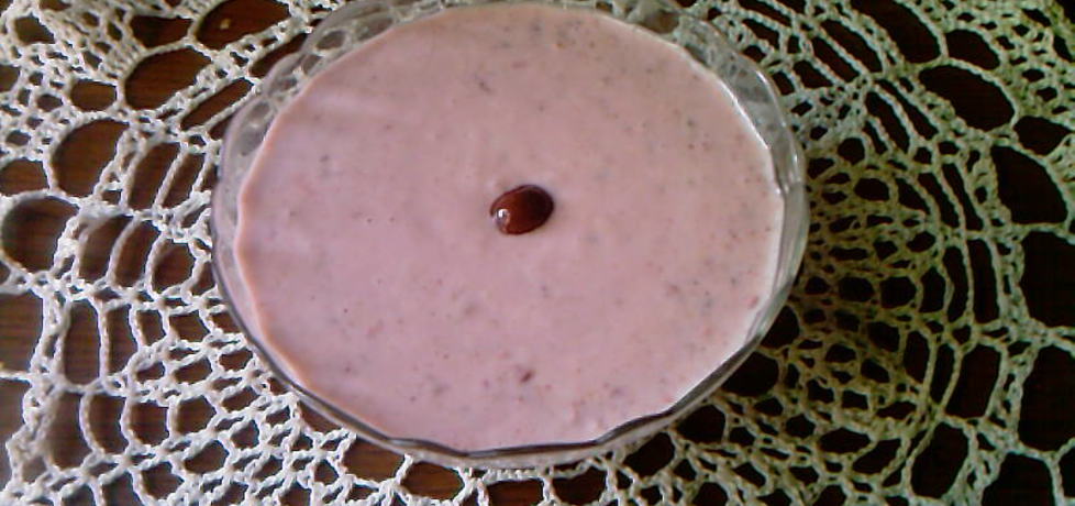 Krem wiśniowo-jogurtowy (autor: grazyna13)