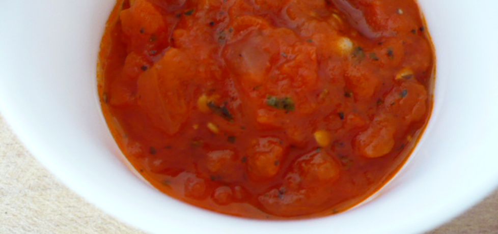Sos pomidorowy z ziołami (autor: petronella)