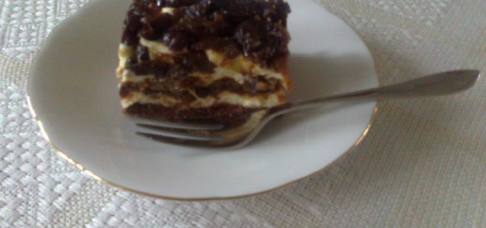 Ciasto kakaowo-orzechowo