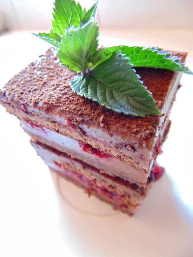 Przepis  ciasto czekoladowo- wiśniowe przepis