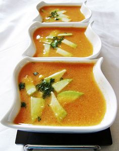 Kukurydziana zupa z awokado