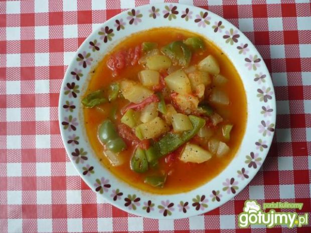 Przepis  zupa warzywna z cukinią przepis
