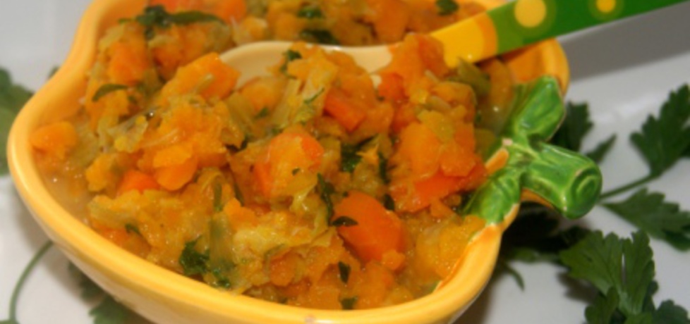 Carrot, leek, and parsley mash (autor: babciagramolka ...