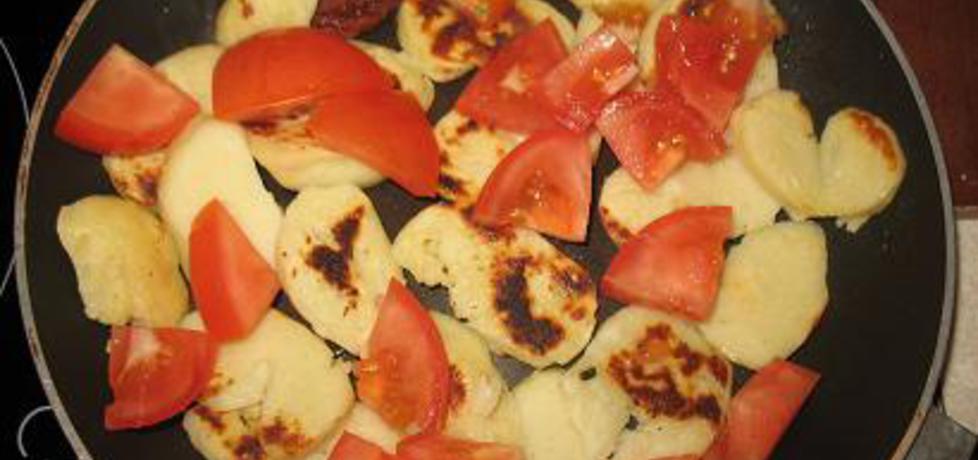Smazone kluski sląskie z pomidorem (autor: dorlil)