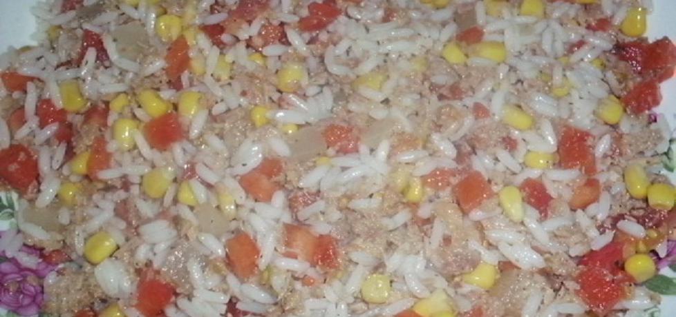 Sałatka ryżowa z tuńczykiem i ananasem (autor: renataj ...