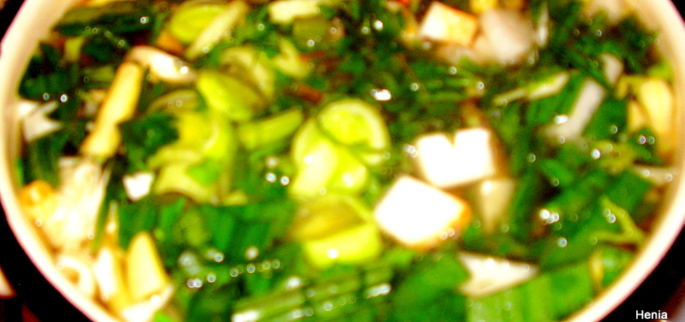 Zielona zupa jarzynowa heni (autor: henryka2)