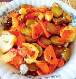 Warzywa z patelni