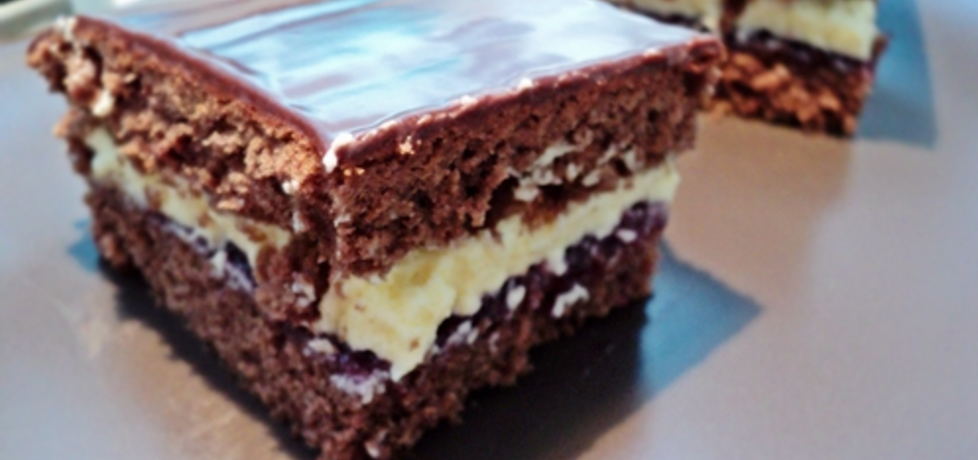 Ciasto porzeczkowo-czekoladowe (autor: ania59)