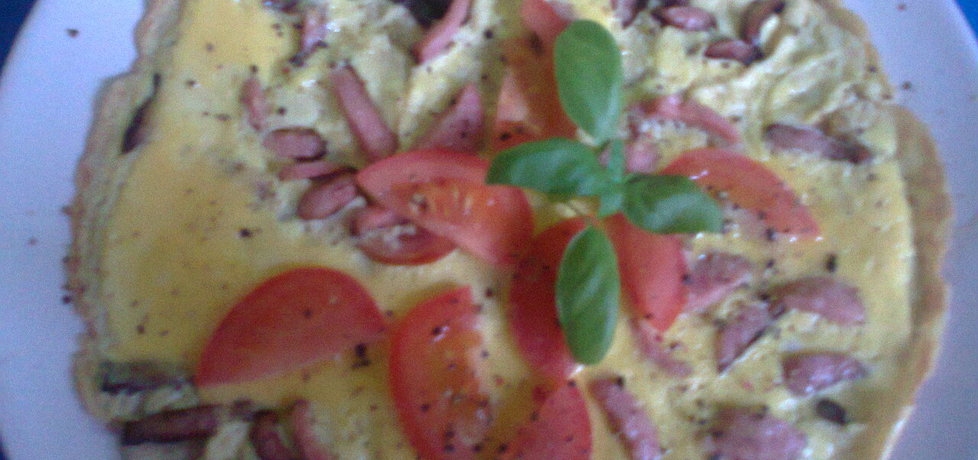 Omlet z kiełbasą śląską i pomidorem (autor: jolantaps ...