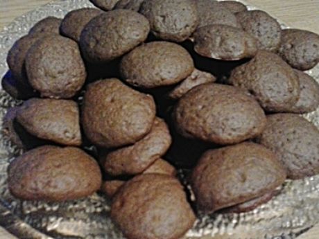 Przepis  kakaowo- kawowe ciasteczka z dżemem przepis