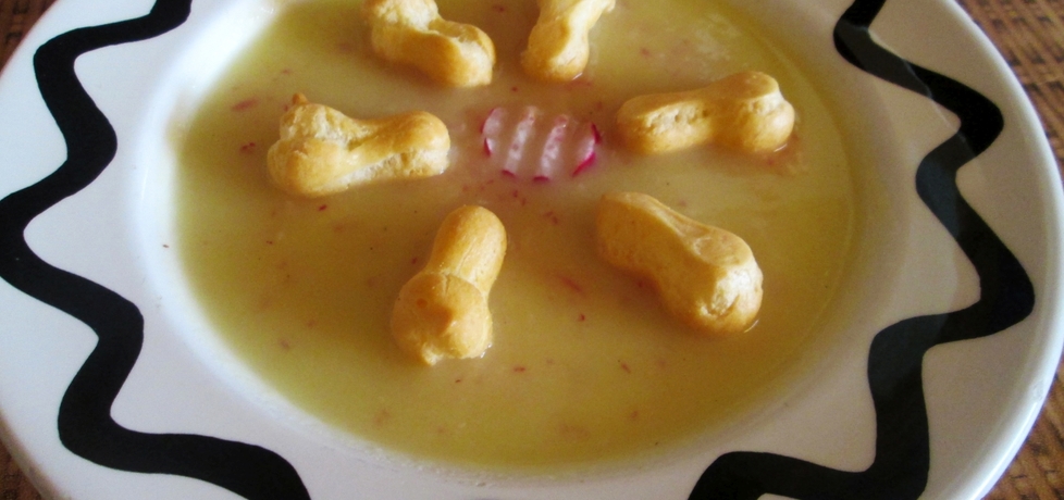 Zupa kremowa z kalarepki i rzodkiewki (autor: katarzyna40 ...
