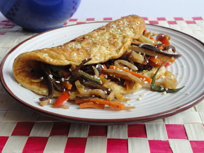 Orientalny omlet