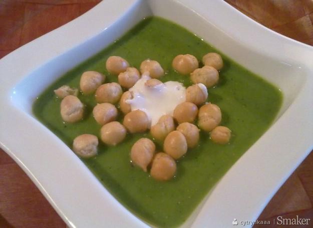 Zupa krem zielona wariacja zielono mi