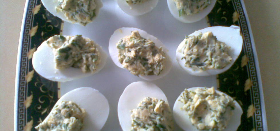 Jajka faszerowane ziołami (autor: miroslawa4)