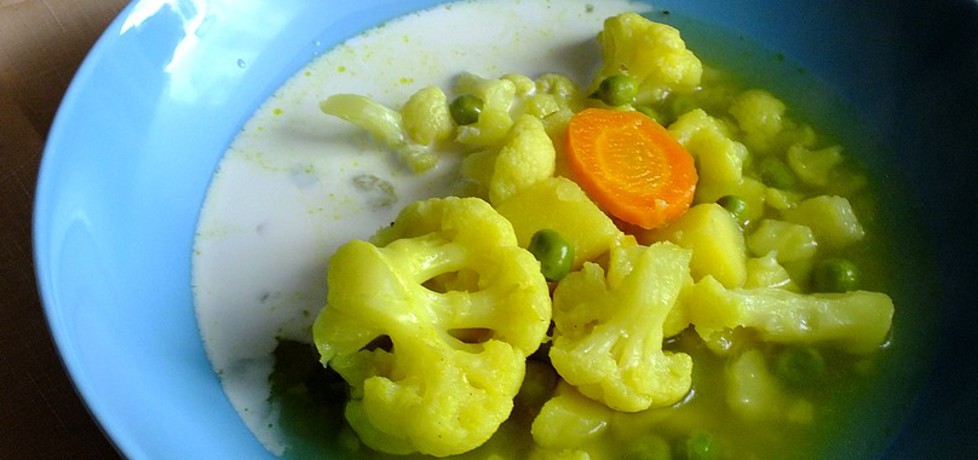 Rozgrzewająca zupa jarzynowa z kurkumą i curry (autor: mysiunia ...