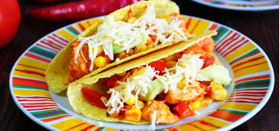 Tacos z kurczakiem i kukurydzą (autor: mienta)