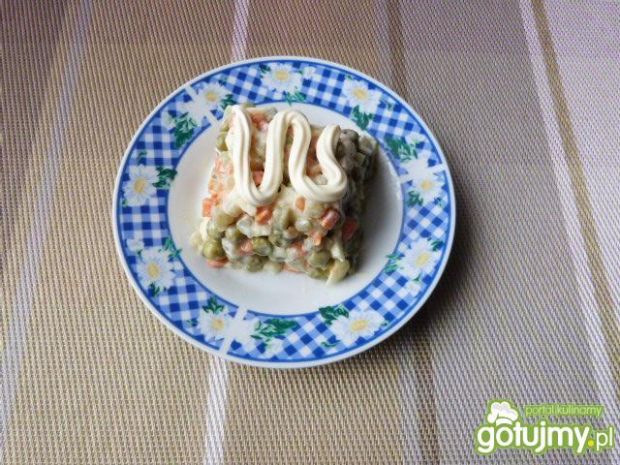 Przepis  sałatka warzywna z majonezem przepis