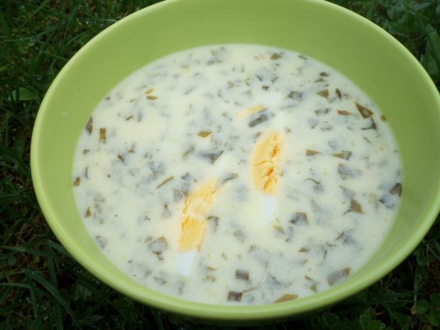 Zupa szczawiowa z jajkiem przepis