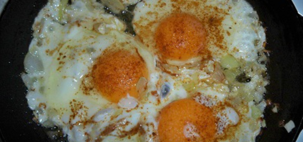 Jajka sadzone ze słodką papryką (autor: mariola21 ...