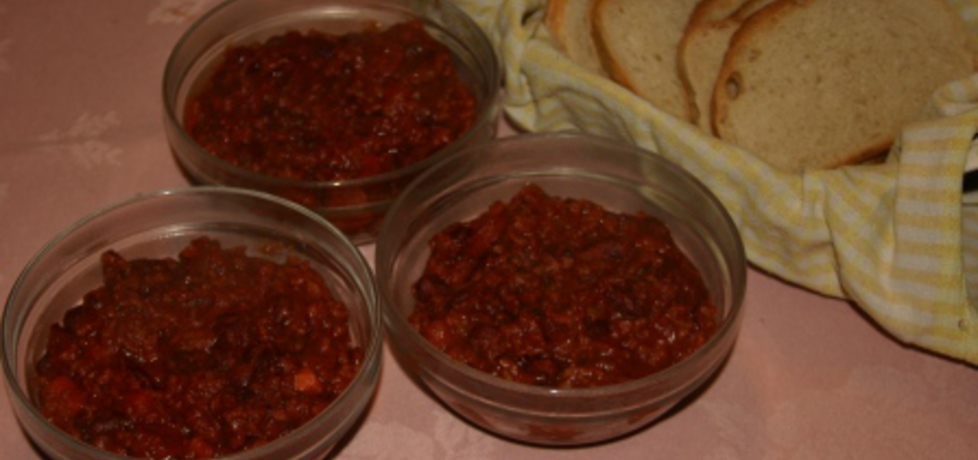 Chilli con carne z kiełbasą (autor: hipolit)