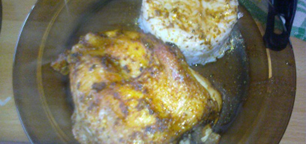 Udko kurczaka z ryżem (autor: aginaa)