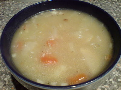 Rozgrzewająca zupa z kapustą