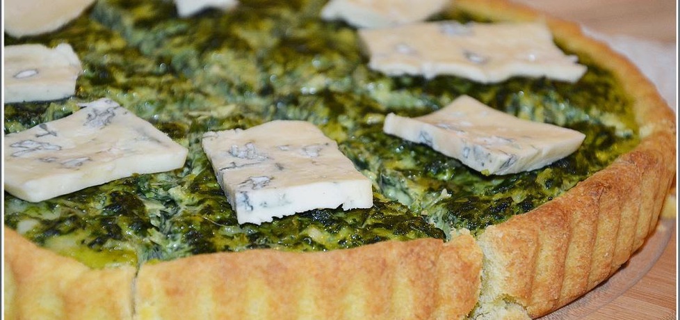 Tarta ze szpinakiem i niebieskim serem (autor: katerinaj ...