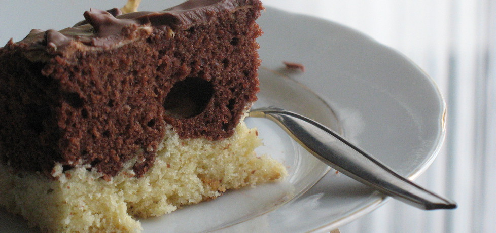 Dwukolorowe ciasto na oleju (autor: miszelka)