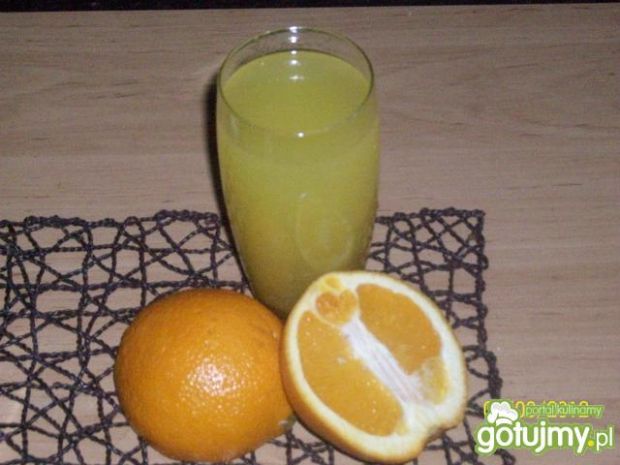 Przepis  sok pomarańczowy z korzenną nutą przepis