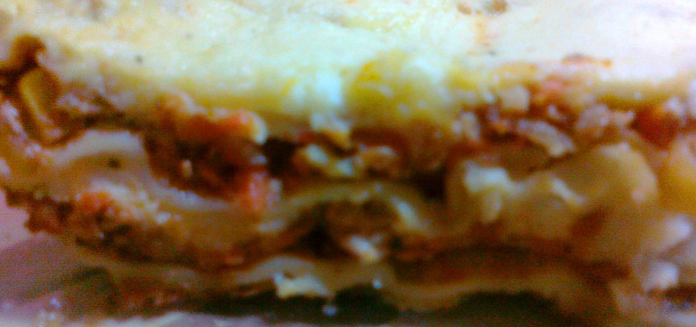 Zapiekanka z makaronu lasagne (autor: agnieszkab ...